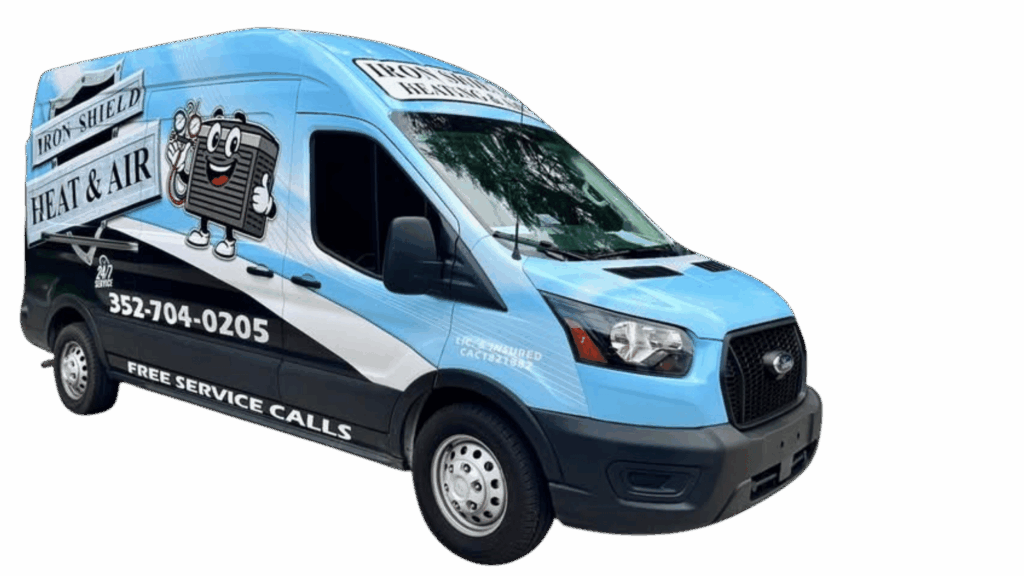 Iron Shield Heating & Air | Service Vans