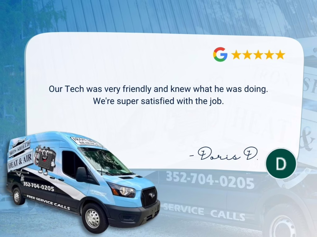 Our Tech was very friendly and knew what he was doing. We're super satisfied with the job.