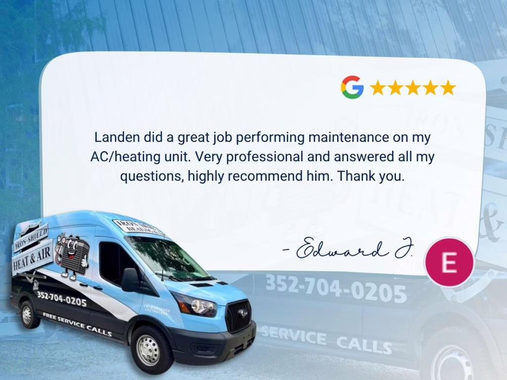 Landen did a great job performing maintenance on my AC/heating unit. Very professional and answered all my questions, highly recommend him. Thank you.