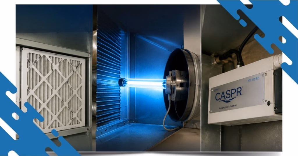 Air Purification vs UV Lights vs CASPR: Which Is Best?
